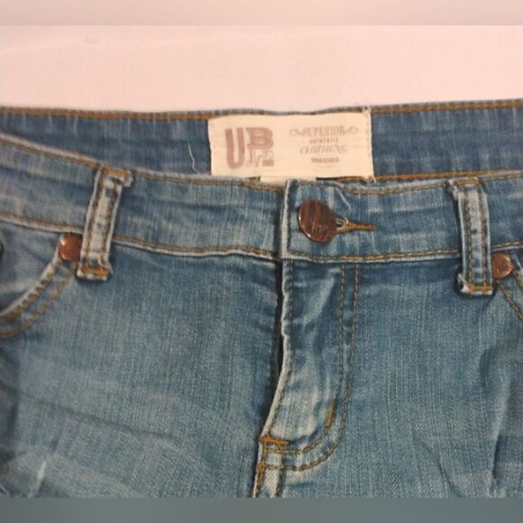 3 Jean Denim Shorts sz 27 SZ 5-6 EUC Ladies Women's Daisy Duke's - Picture 3 of 11